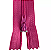 10 Ziper Comum Nylon Fino - 12cm - Nº3 - COR:PINK-312 - Imagem 1