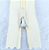 10 Ziper Comum Nylon Fino - 12cm - Nº3 - COR:NATURAL-296 - Imagem 1