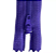 10 Ziper Comum Nylon Fino - 10cm - Nº3 - COR:ROXO-218 - Imagem 1