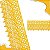 Renda Guipir CHL-622 10.0 Cm -  Rolo C/13.7 Mts COR:AMARELO-OURO-110 - Imagem 1