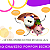 10 Chaveiros Pompom Bichinhos Fofos - Pelúcia C/ Óculos | P/ Mochila, Bolsa e Presentes - Imagem 3