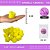 Pom Pom Pelucia - 50mm - Unidade COR: AMARELO-CANARIO-106 - Imagem 1