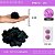 Pom Pom Pelucia - 50mm - Pct C/2 Unid. COR: PRETO-310 - Imagem 1