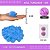 Pom Pom Pelucia - 50mm - Pct C/2 Unid. COR: AZUL-TURQUESA-199 - Imagem 1