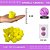 Pom Pom Pelucia - 50mm - Pct C/2 Unid. COR: AMARELO-CANARIO-106 - Imagem 1