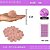 Pom Pom Pelucia - 50mm - Pct C/50 Unid. COR: ROSE-135 - Imagem 1
