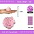 Pom Pom Pelucia - 50mm - Pct C/50 Unid. COR: ROSA-CANDY-133 - Imagem 1