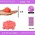 Pom Pom Pelucia - 50mm - Pct C/50 Unid. COR: CORAL-816 - Imagem 1