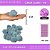 Pom Pom Pelucia - 50mm - Pct C/50 Unid. COR: CINZA-CLARO-119 - Imagem 1