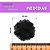 Pom Pom Pelucia - 50mm - Pct C/50 Unid. COR: AZUL-ROYAL-207 - Imagem 3