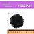 Pom Pom Pelucia - 70mm - Pct C/2 Unid. COR: MULT-23 (BRANCO/VERDEBB) - Imagem 3