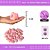 Pom Pom Pelucia - 70mm - Pct C/2 Unid. COR: MULT-16 (ROSA/PINK/AMARELO) - Imagem 1