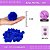 Pom Pom Pelucia - 70mm - Pct C/2 Unid. COR: AZUL-ROYAL-207 - Imagem 1