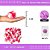 Pom Pom Pelucia - 70mm - Unidade COR: MULT-13 (ROSA/PINK/BRANCO) - Imagem 1