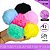 Pom Pom Pelucia - 100mm (10Cm) - Pct C/12 Unid. COR: MULT-12 (LILAS/ROXO) - Imagem 2