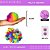 Pom Pom Pelucia - 100mm (10Cm) - Pct C/2 Unid. COR: MULT-9 (NEONS) - Imagem 1