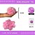 Pom Pom Pelucia - 100mm (10Cm) - Unidade COR: ROSA-CHICLETE-140 - Imagem 1