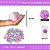 Pom Pom Pelucia - 100mm (10Cm) - Unidade COR: MULT-3 (ALGODAO DOCE) - Imagem 1