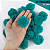 Pom Pom De Lã Fofinho - 50mm - Pct C/50 Unid. COR: VERDE-JADE-539 - Imagem 1