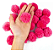 Pom Pom De Lã Fofinho - 50mm - Pct C/50 Unid. COR: PINK-312 - Imagem 1