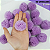 Pom Pom De Lã Fofinho - 50mm - Pct C/50 Unid. COR: LILAS-164 - Imagem 1
