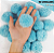 Pom Pom De Lã Fofinho - 60mm - Pct C/50 Unid. COR: AZUL-BEBE-177 - Imagem 1