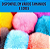 Pom Pom De Lã Fofinho - 60mm - Pct C/50 Unid. COR: AZUL-BEBE-177 - Imagem 4