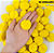 Pom Pom De Lã Fofinho - 40mm - Pct C/50 Unid. COR: AMARELO-CANARIO-106 - Imagem 1