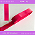 Fita de Gorgurão P/Laços - Nº5 (22mm) - COR:PINK-312 - Imagem 1
