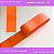 Fita de Gorgurão P/Laços - Nº9 (38mm) - COR:LARANJA-NEON-01 - Imagem 1