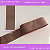 Fita de Gorgurão P/Laços - Nº9 (38mm) - COR:CHOCOLATE-283 - Imagem 1