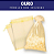 Kit 100 Saco De Organza P/ Lembrancinha - 7x9 - C/ Fita De Cetim Cor:Ouro - Imagem 3
