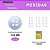 Botão De Camisaria C/Borda 4 Furos 01467 Tam:18 - Pct C/ 144 Unid. Cor:LILAS-164 - Imagem 3
