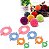 Kit Faz Pom Pom La - 8pcs - 4 Medidas Artesanato Ref: CL-02 - Imagem 2