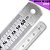 Regua de Aço Metal Inox Dupla Face - 60cm - Artesanato e Patchwork - Imagem 1