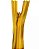 Zíper Invisível - 15Cm - Nº3 - Pct C/100 Unidades COR:AMARELO-OURO-110 - Imagem 1