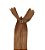 Zíper Invisível - 30Cm - Nº3 - Pct C/100 Unidades COR:TELHA-807 - Imagem 1