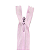 Zíper Invisível - 50Cm - Nº3 - Pct C/100 Unidades COR:ROSA-BEBE-132 - Imagem 1