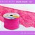 Renda De Poliamida R005 - 90mm - Rolo C/ 50 Mts - Cor:Rosa-Neon-03 - Imagem 1
