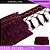 Fita Galao Pingente De Seda Tassel - 7,5 Cm - Passamanaria Franja - Rolo C/ 20 Mts Cor:Vinho-173 - Imagem 1