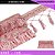 Fita Galao Pingente De Seda Tassel - 7,5 Cm - Passamanaria Franja - Rolo C/ 20 Mts Cor:Rose-135 - Imagem 1