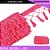 Fita Galao Pingente De Seda Tassel - 7,5 Cm - Passamanaria Franja - Rolo C/ 20 Mts Cor:Rosa-Neon-03 - Imagem 1