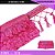 Fita Galao Pingente De Seda Tassel - 7,5 Cm - Passamanaria Franja - Rolo C/ 20 Mts Cor:Pink-312 - Imagem 1