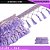 Fita Galao Pingente De Seda Tassel - 7,5 Cm - Passamanaria Franja - Rolo C/ 20 Mts Cor:Lilas-164 - Imagem 1