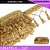 Fita Galao Pingente De Seda Tassel - 7,5 Cm - Passamanaria Franja - Rolo C/ 20 Mts Cor:Caramelo-267 - Imagem 1