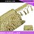 Fita Galao Pingente De Seda Tassel - 7,5 Cm - Passamanaria Franja - Rolo C/ 20 Mts Cor:Bege-Claro-010 - Imagem 1
