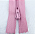 Ziper Comum Nylon Fino - 12cm - Nº3 - Pct C/100 Unidades COR:ROSE-ESCURO-82 - Imagem 1