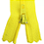 Ziper Comum Nylon Fino - 12cm - Nº3 - Pct C/100 Unidades COR:AMARELO-CANARIO-106 - Imagem 1