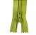 Ziper Comum Nylon Fino - 18cm - Nº3 - Pct C/100 Unidades COR:VERDE-CITRICO-221 - Imagem 1