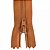 Ziper Comum Nylon Fino - 18cm - Nº3 - Pct C/100 Unidades COR:TELHA-807 - Imagem 1